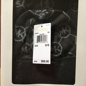 Michael Kors Hat and Scarf set